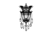 Mystical Moth Lantern Design Bundle, an Illustration by Designs_River (Thumbnail 22 of 31)