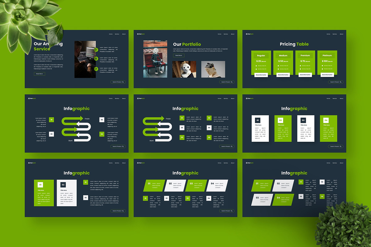 Startech - Keynote Templates, a Presentation Template by Deepslide Studio (Photo 5 of 6)