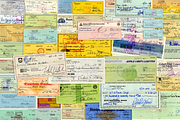 100+ Vintage Signed Checks, an Object Graphic by Digital Museum (Thumbnail 1 of 8)