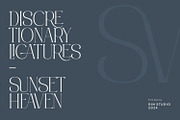 Sunset Heaven, a Serif Font by din-studio.com (Thumbnail 8 of 15)