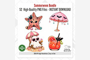Summerween Clipart PNG Bundle, a Seasonal Illustration by Tanya Kart (Thumbnail 13 of 13)