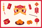 Chinese New Year Celebration Vector, an Object Graphic by Artnivora.Std (Thumbnail 2 of 3)
