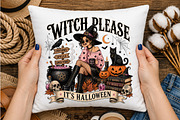 Witch Please It's Halloween PNG, a Seasonal Illustration by OK Design (Thumbnail 5 of 5)
