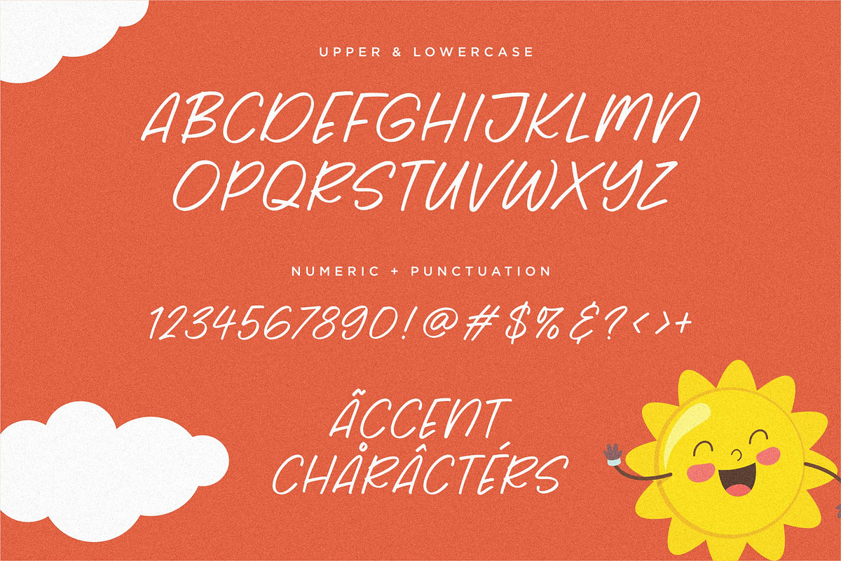 Sunrise Time Font, a Handwritten Font by Balpirick Studio (Photo 5 of 6)