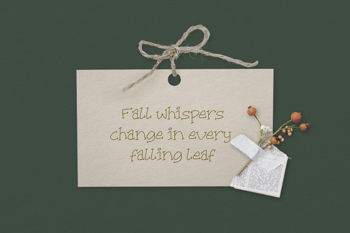 Ginkgo Hope Journaling Font, a Handwritten Font by Sloulyfe (Photo 4 of 10)