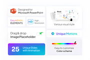 Road Infographic PowerPoint Template, a Presentation Template by Ink Gallery (Thumbnail 2 of 3)