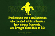 Foresto Creepy Halloween Font, a Sans Serif Font by Storytype Studio (Thumbnail 6 of 15)
