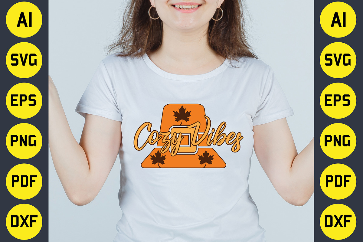 Fall SVG T-Shirt Design Bundle, an Object Graphic by CraftArtStudio (Photo 3 of 14)