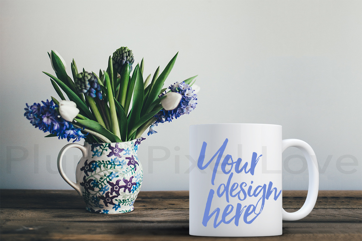 White coffee mug bundle - 8 mockups, a Cups & Container Mockup by Plums Pixel Love (Photo 9 of 9)