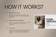 Canva Portfolio Website Template, a Landing Page Template by Make It Yours Lab. (Thumbnail 6 of 8)