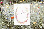 Whimsy & Bright Meadow Flowers, a Decorative Illustration by Kreker Kate (Thumbnail 4 of 10)
