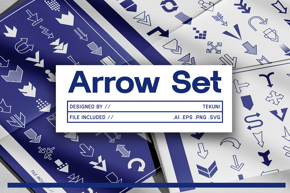 Arrow Icon Vector Pack, an Icon by Tekuni (Photo 1 of 14)