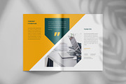 Annual report brochure template, a Brochure Template by Tanmoy Topu (Thumbnail 11 of 12)