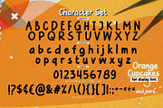 Orange Cupcakes – Fun Display Font, a Handwritten Font by Almarkhatype (Thumbnail 6 of 8)