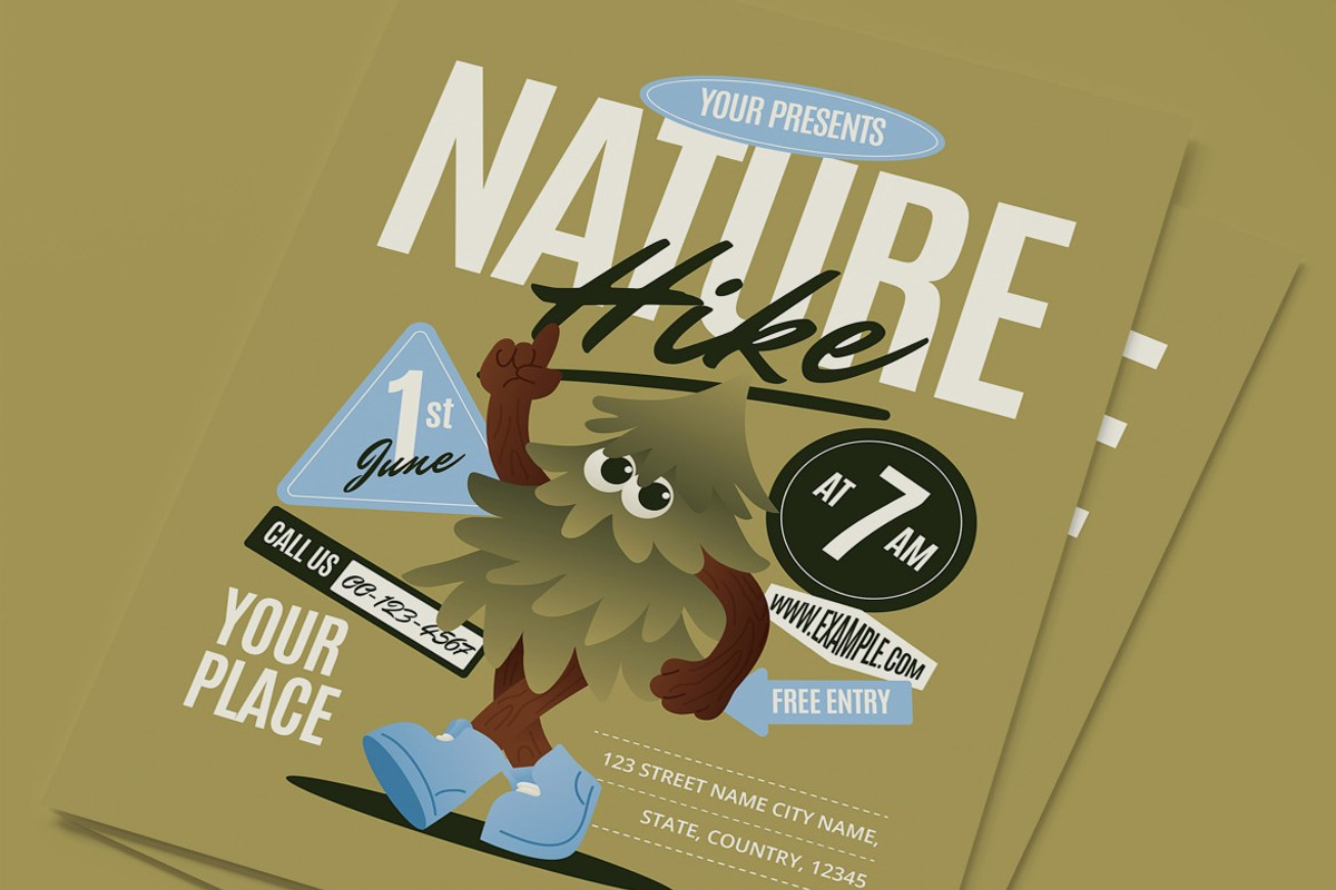 Nature Hike Flyer preview 2