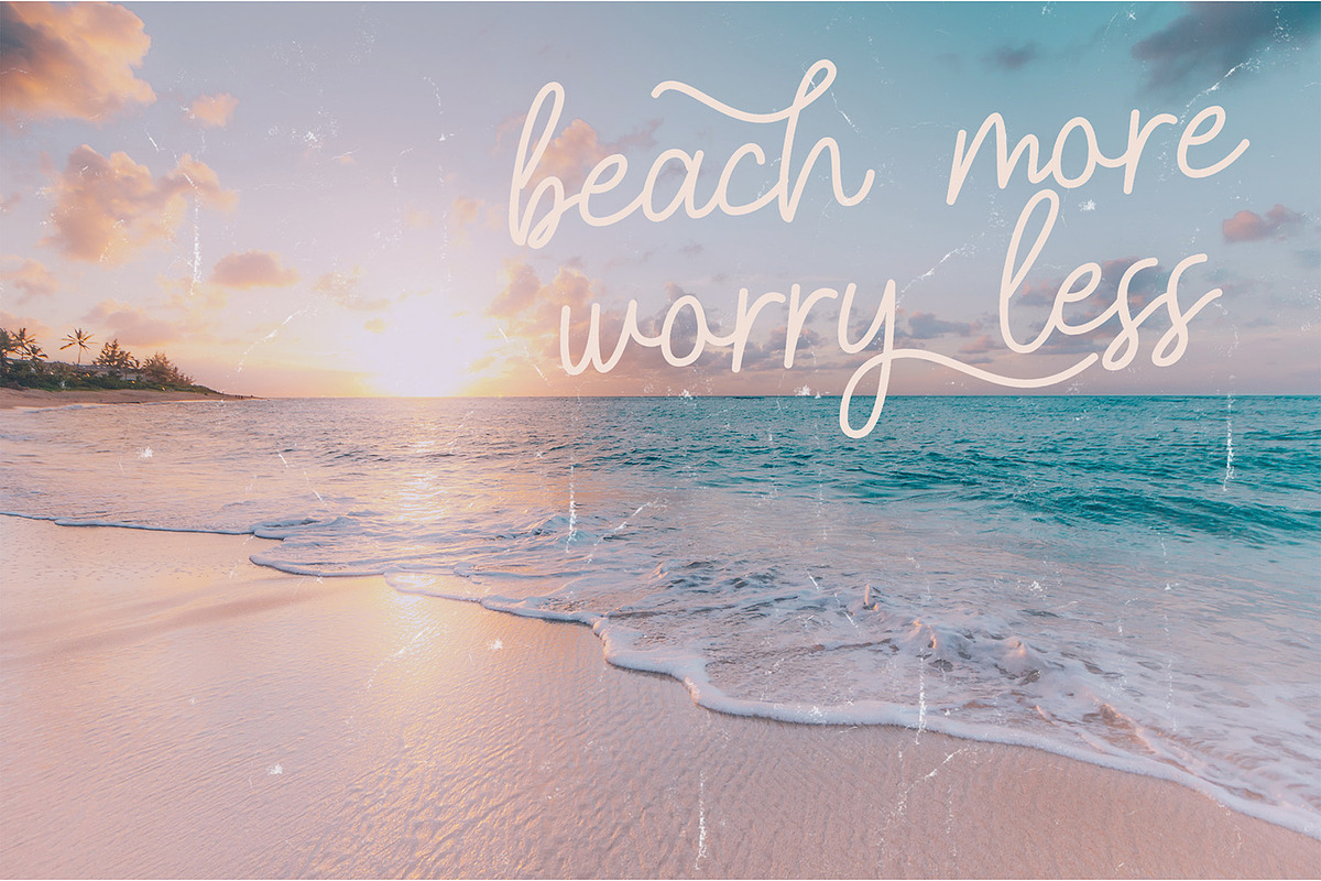 Belinday - Monoline Script Font preview 6