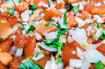 Italian Bruschetta Background