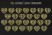 Monogram Script | Full Alphabet, a Script Font by Royaltype (Thumbnail 7 of 12)