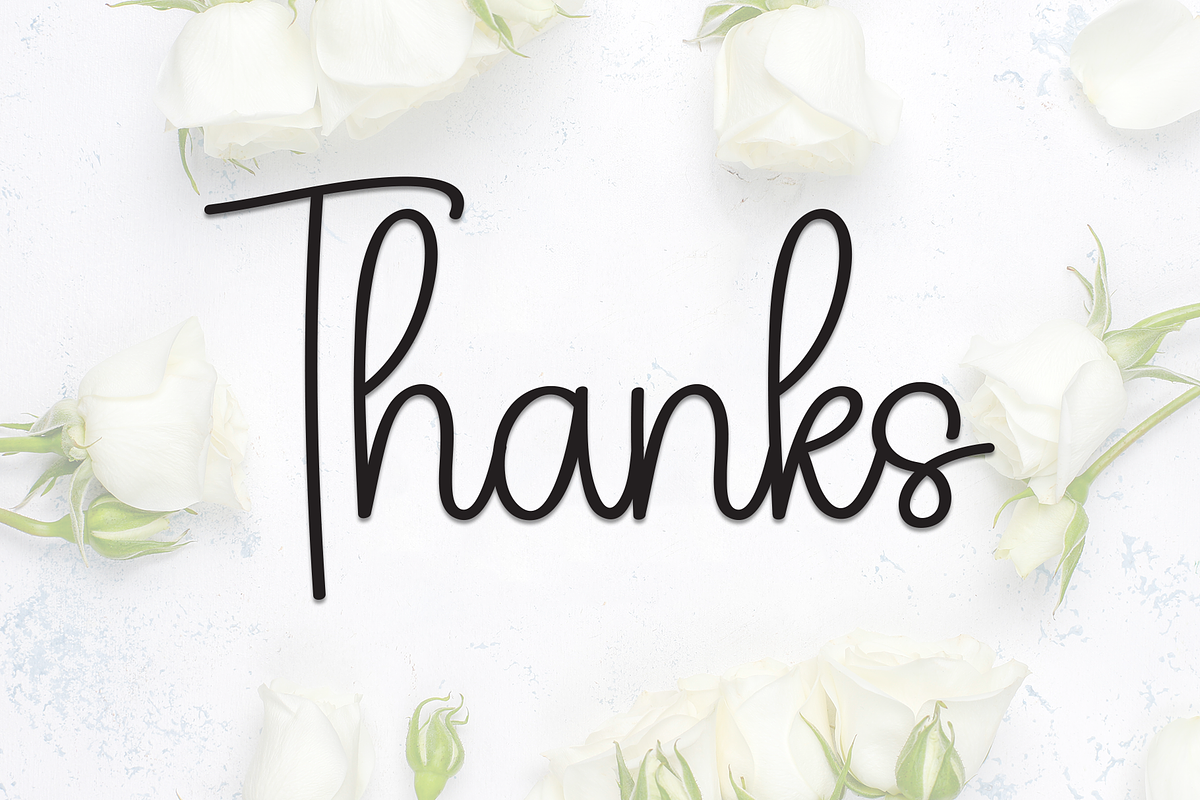 Hello | Script Font, a Handwritten Font by Scratchones (Photo 9 of 9)