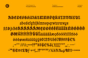 CS Monarch Drawn, a Blackletter Font by Craft Supply Co. (Thumbnail 8 of 8)