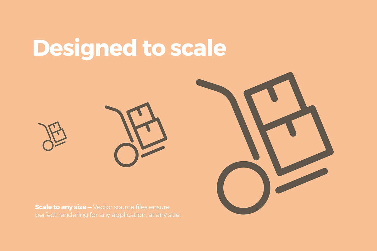 Shopping Icons — Pixi Line, an Outline Icon by Scott Dunlap (Photo 5 of 9)