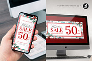Winter sale - Digital advertising, a Social Media Template by Chanut is industries (Thumbnail 5 of 5)