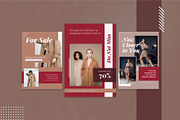 Urban Fashion 3in1 Canva Template, a Social Media Template by Brandearth RRGraph (Thumbnail 9 of 11)