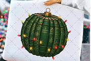 Christmas Book Christmas Ornament, an Illustration by Craft Nest (Thumbnail 2 of 6)