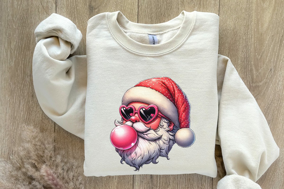 Retro Santa Christmas Blowing, an Illustration by SharpMarketplace (Photo 8 of 9)
