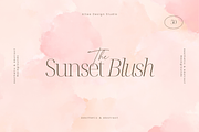 Soft Blush Watercolor Backgrounds, a Background Graphic by Altea Design Studio (Thumbnail 4 of 16)