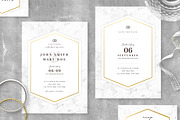 Marble Wedding Invitation Suite, an Invitation Template by Vynetta (Thumbnail 3 of 5)