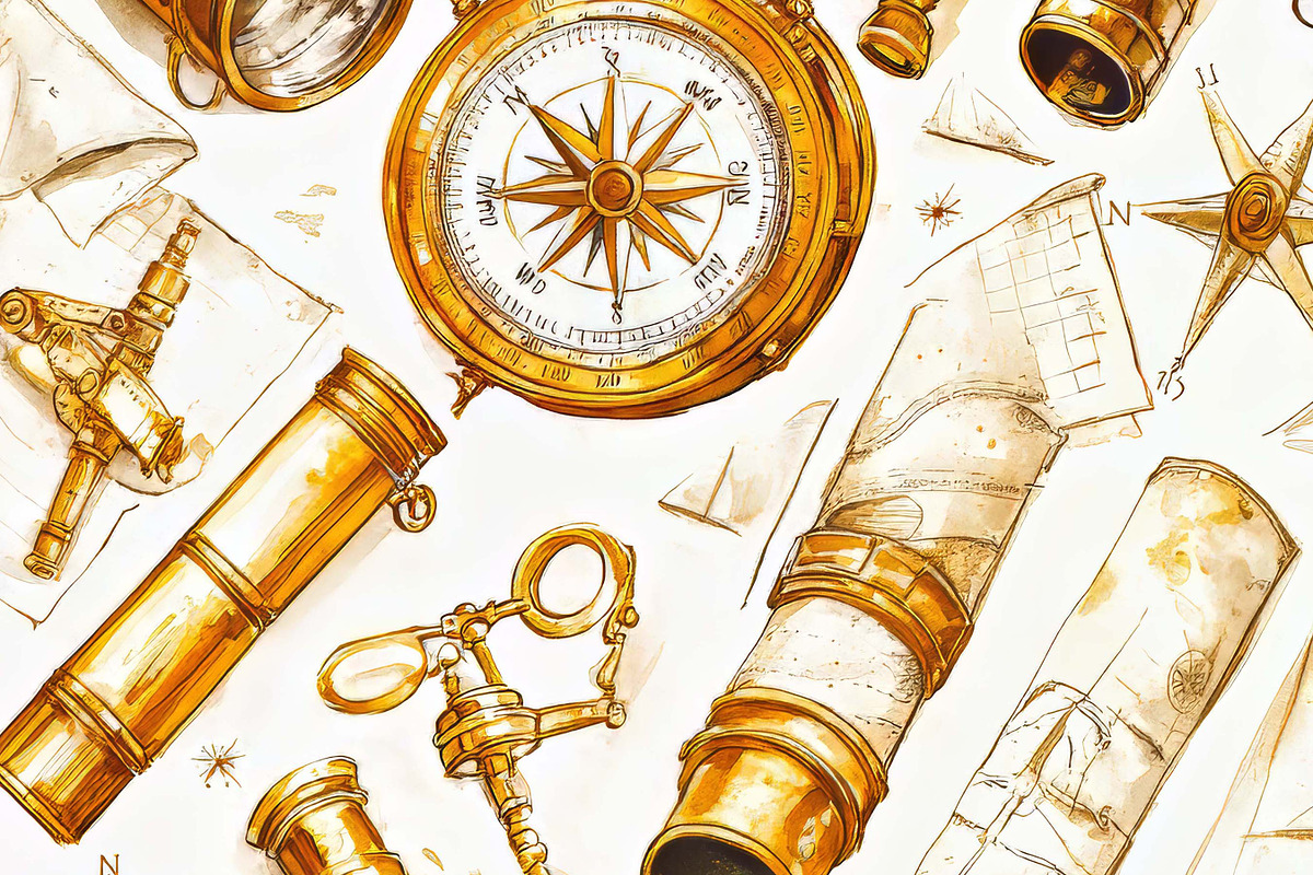 Piratecore Seamless Patterns, a Pattern Graphic by BusyDaydesign (Photo 6 of 9)