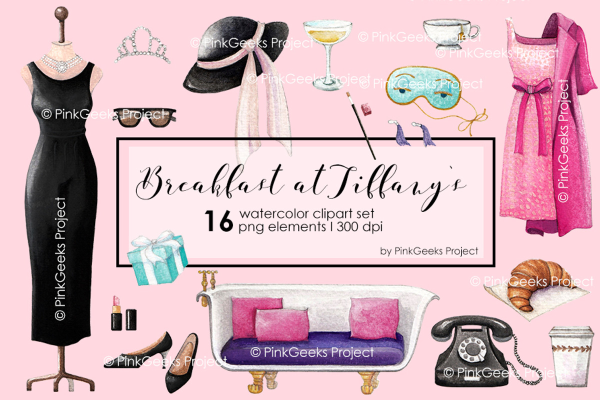 BREAKFAST AT TIFFANY'S, a Graphic by AJDA ART (Photo 1 of 3)