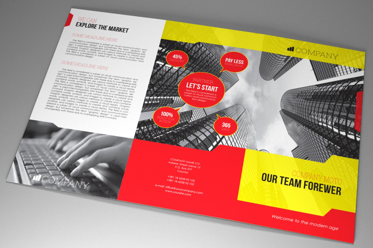Indesign Brochure Corporate vol4, a Brochure Template by RudanStudio (Photo 2 of 6)