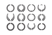 Premium quality laurel wreath set, an Icon by KundolaArt (Thumbnail 5 of 5)