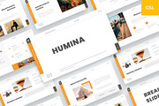 Humina - Business Google Slides, a Presentation Template by BeadyLab (Thumbnail 1 of 6)