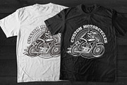 Wolf Biker on a Motorcycle, an Illustration by Harry Kasyanov (Thumbnail 3 of 4)