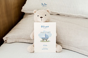 Minimal Birth Announcement Template, a Card Template by SabaIslam.Studio (Thumbnail 6 of 8)