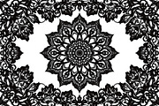 Elegant Floral Border Vector Design., an Illustration by Amazin_art (Thumbnail 9 of 19)