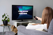 24 TV Display Mockup, a Product Mockup by Walentin (Thumbnail 13 of 21)