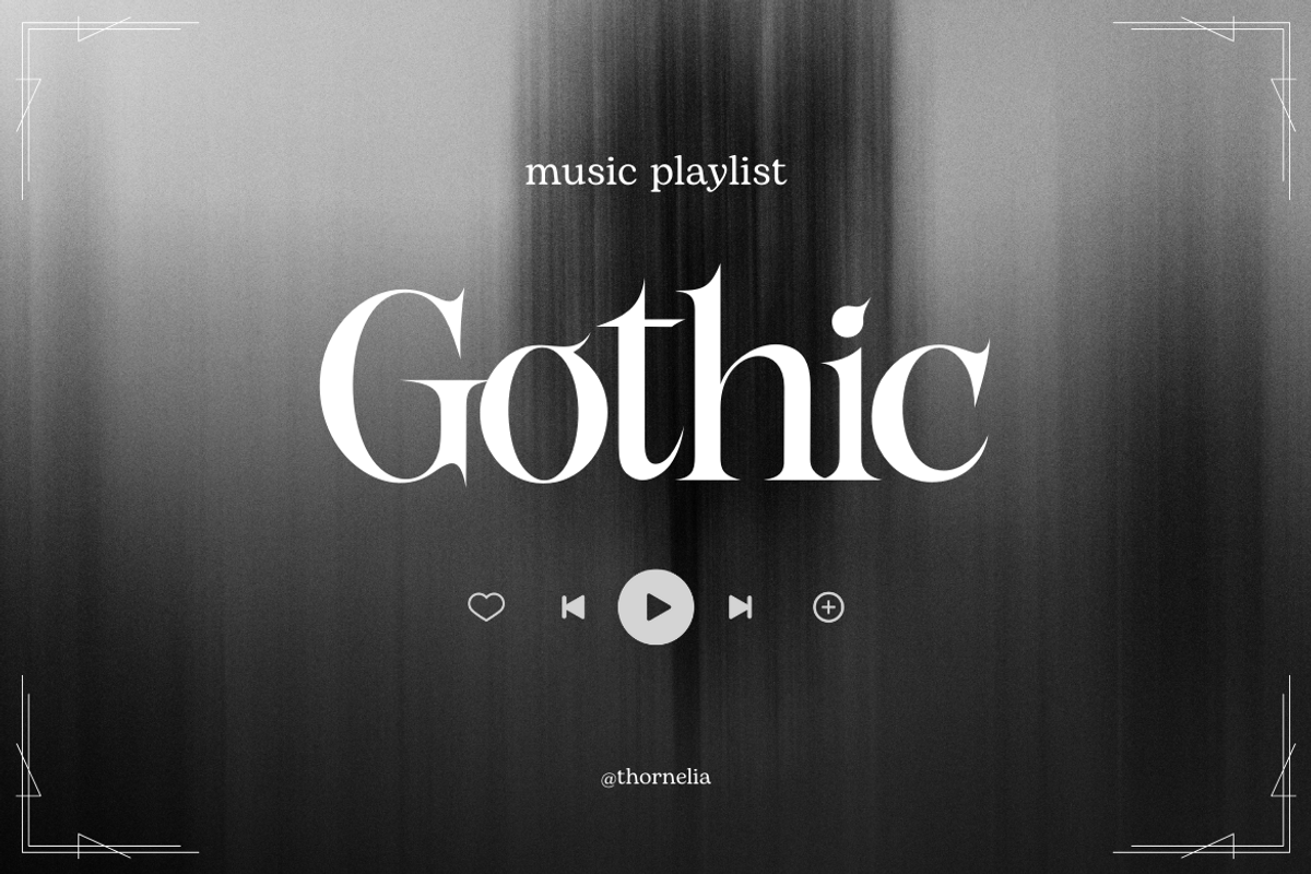 Thornelia — Modern Gothic Serif Font, a Serif Font by Creacy Studio (Photo 7 of 10)