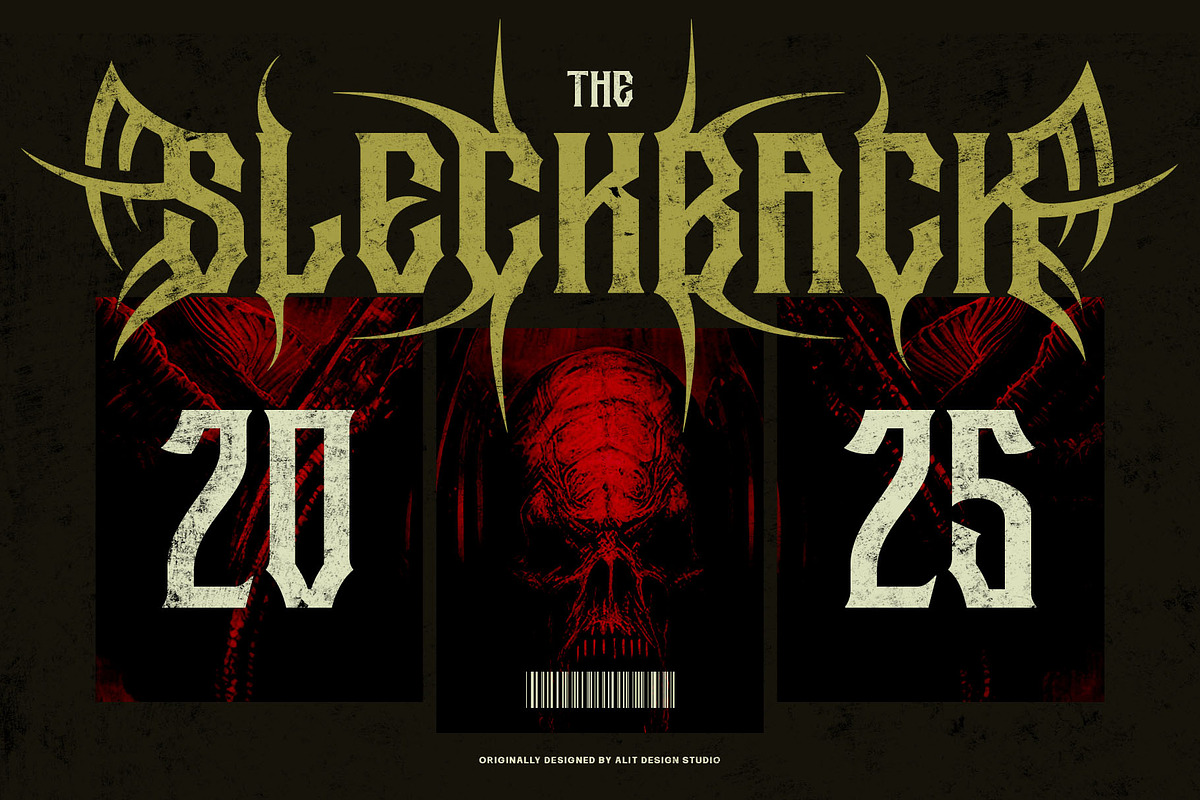Spider Dead Typeface, a Blackletter Font by alit design (Photo 4 of 17)