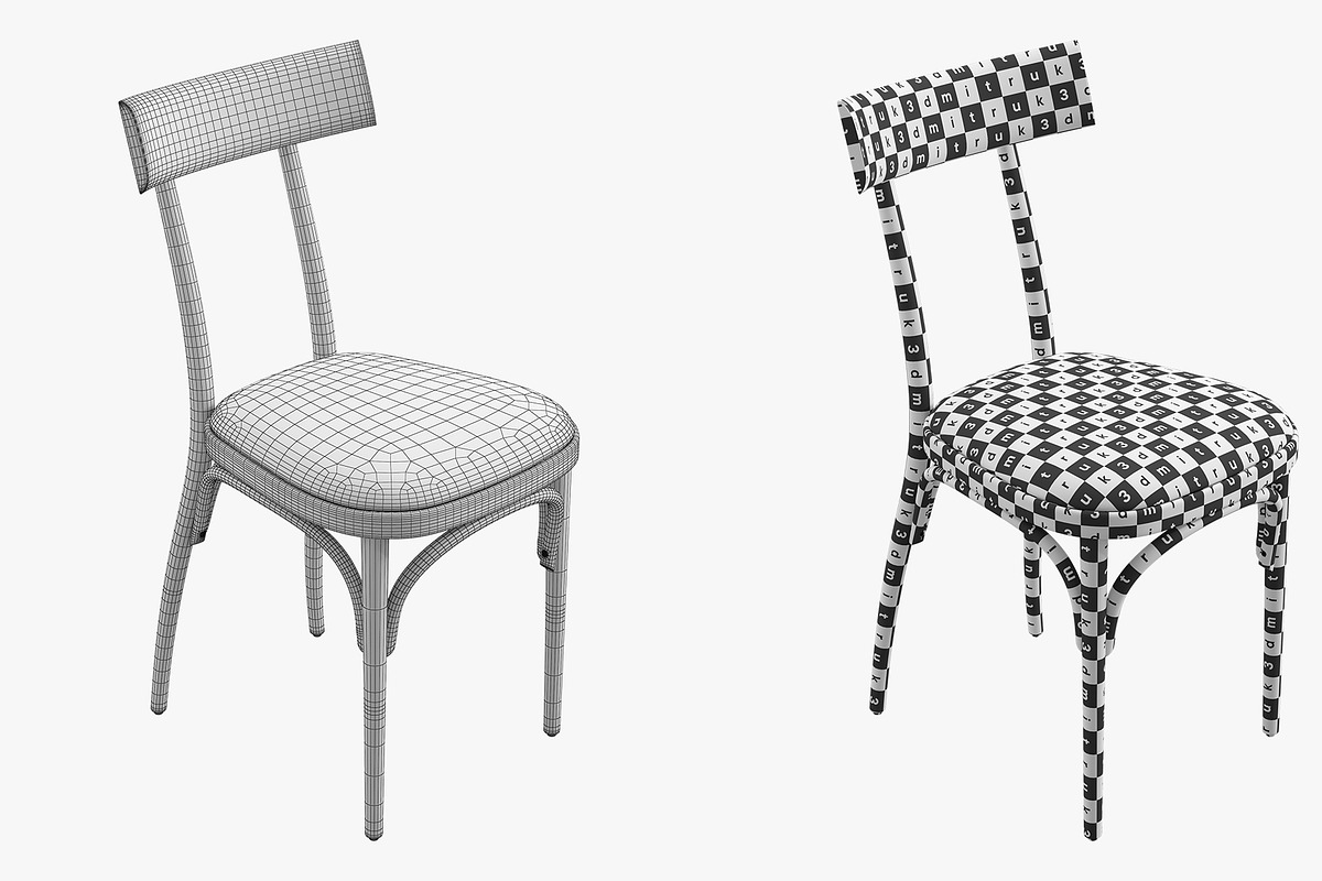 Czech chair, a Furniture 3D Model by 3dmitruk (Photo 13 of 13)