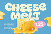 Corela Sweet - Food BoldDisplay Font, a Sans Serif Font by decographstud (Thumbnail 3 of 7)