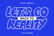 Beonty Unfocus, a Sans Serif Font by Craft Supply Co. (Thumbnail 3 of 8)