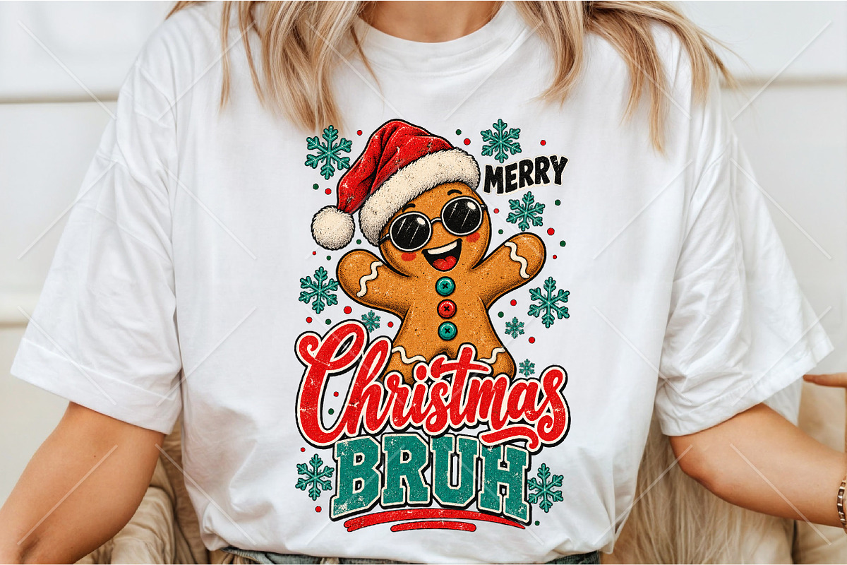 Merry Christmas Gingerbread PNG, a Seasonal Illustration by Canvas Craft (Photo 3 of 6)