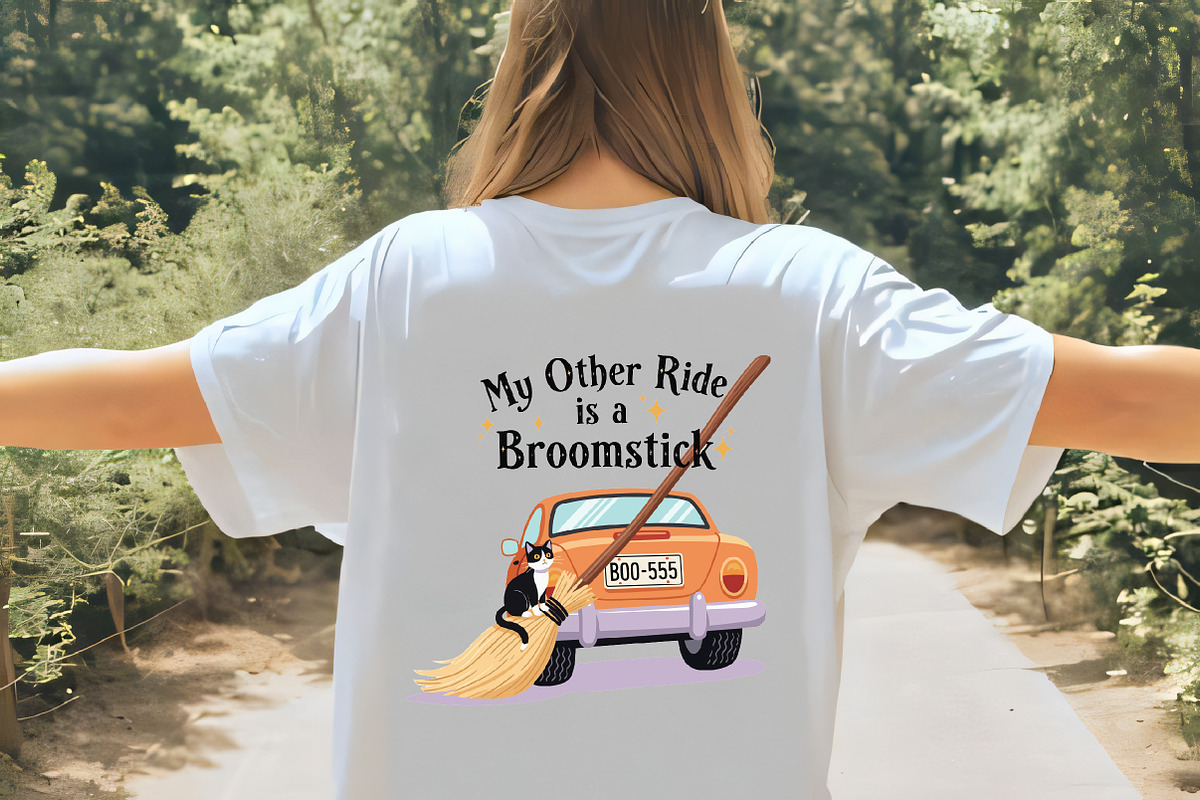 My Other Ride is a Broomstick SVG, an Illustration by CrexoraLab (Photo 3 of 4)