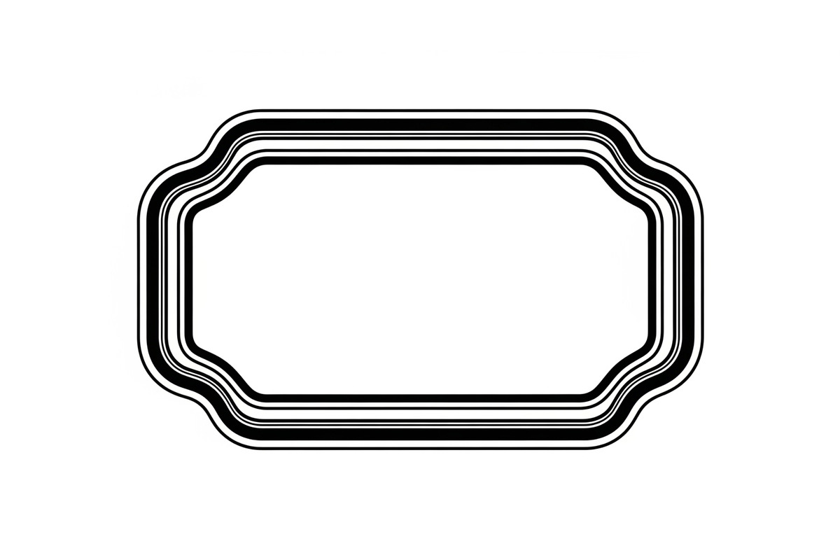 Classic Label Frame Vector Bundle, an Illustration by hafijul (Photo 9 of 30)
