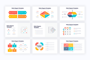 Matrix Powerpoint Infographics