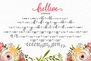 Frelline Script, a Script Font by Soft Creative (Thumbnail 7 of 8)